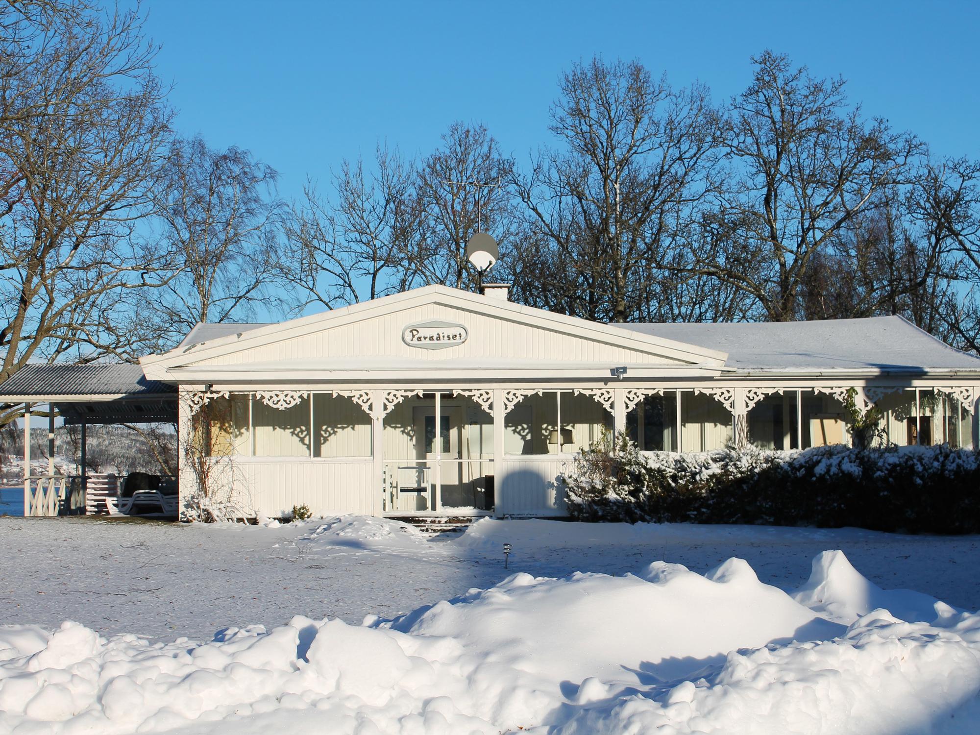 Villa Paradies im Winter